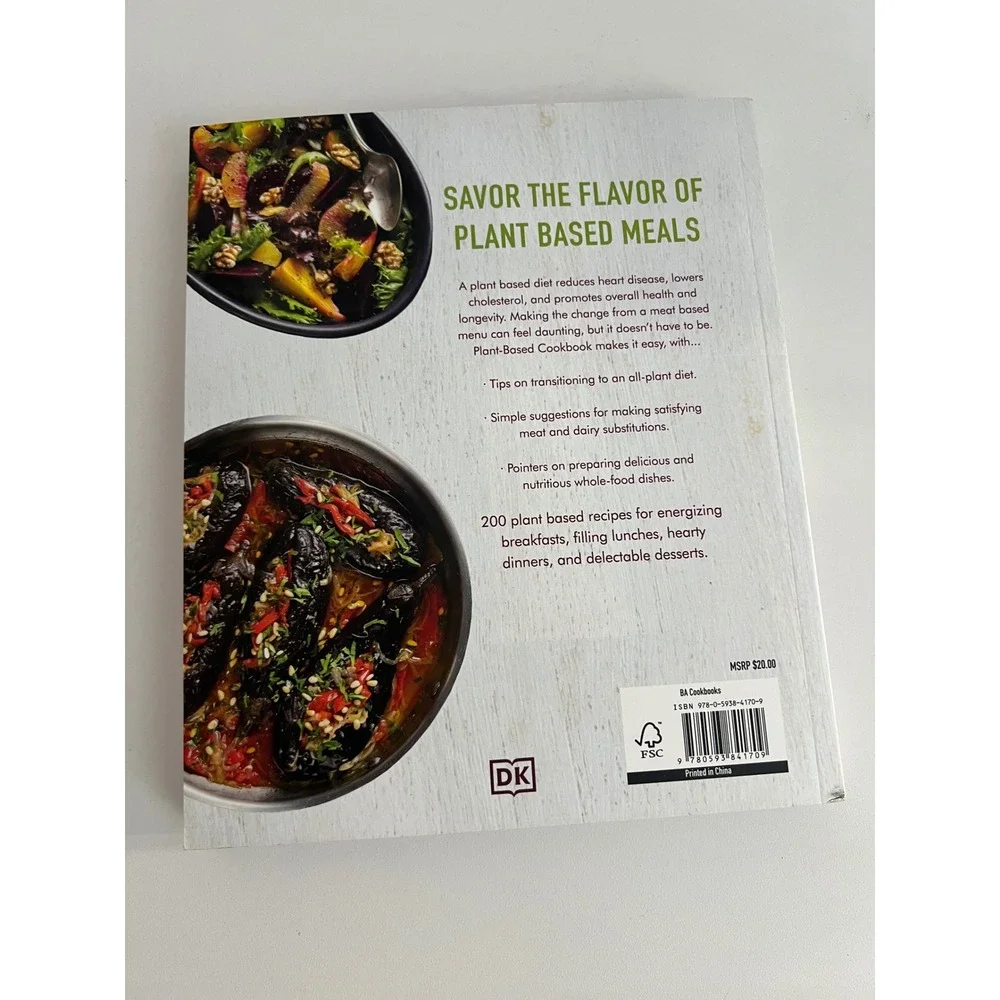 Plant Based Cookbook 200 Whole Food Recipes Good for‎ Your Heart Health Life